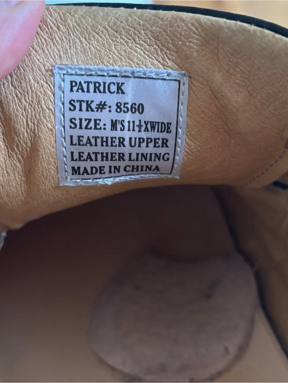 Dr. Comfort Patrick 8560 Men’s Leather Boat Shoes – New Without Box